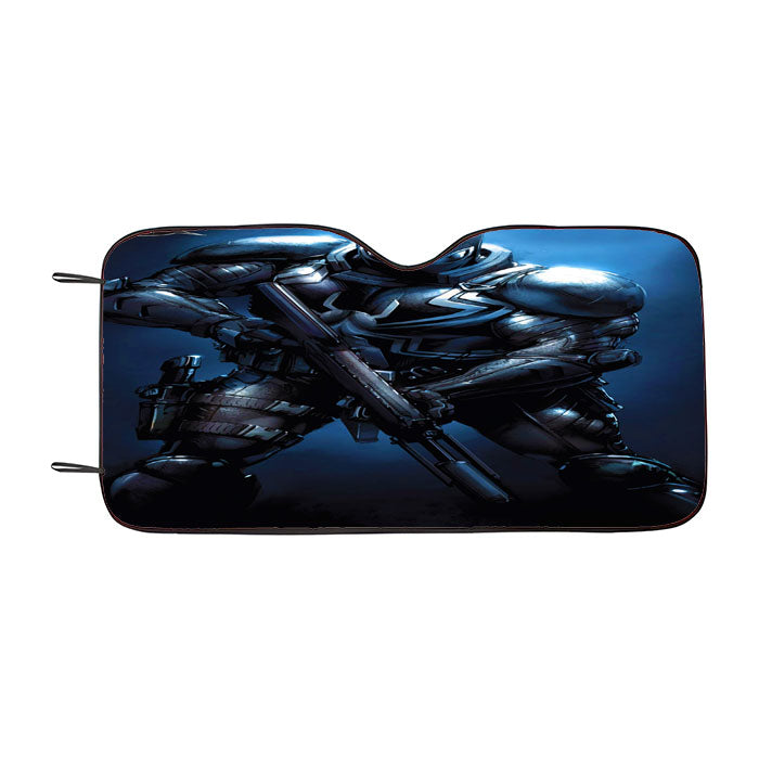 Marvel Flash Thompson Agent Venom Car Auto Sun Shade Windshield Cover