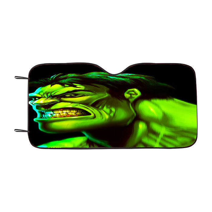 Marvel Hulk Art Car Auto Sun Shade Windshield Cover