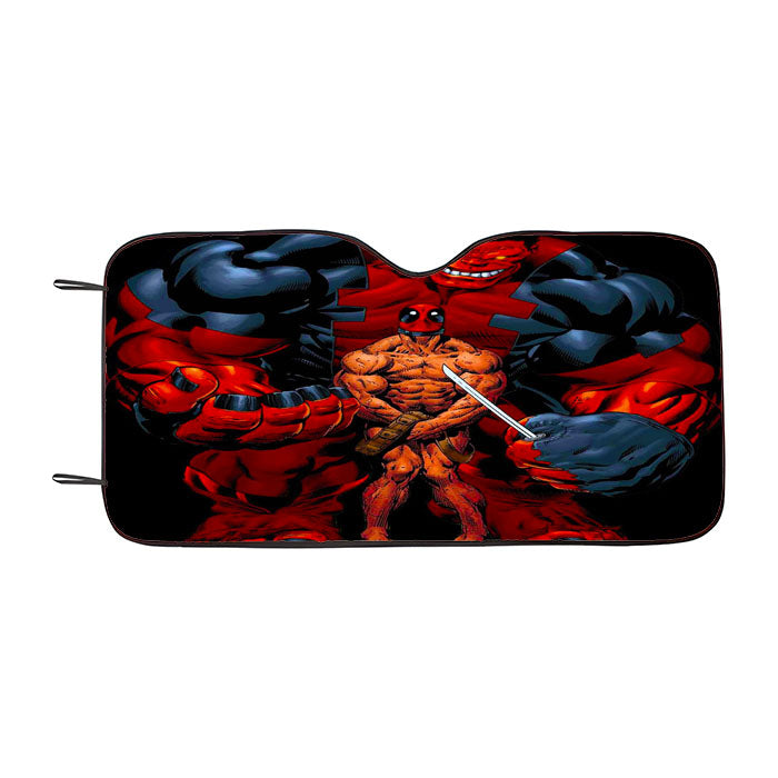 Marvel Hulk Pool Car Auto Sun Shade Windshield Cover