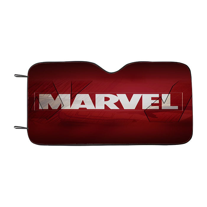 Marvel Logo Car Auto Sun Shade Windshield Cover