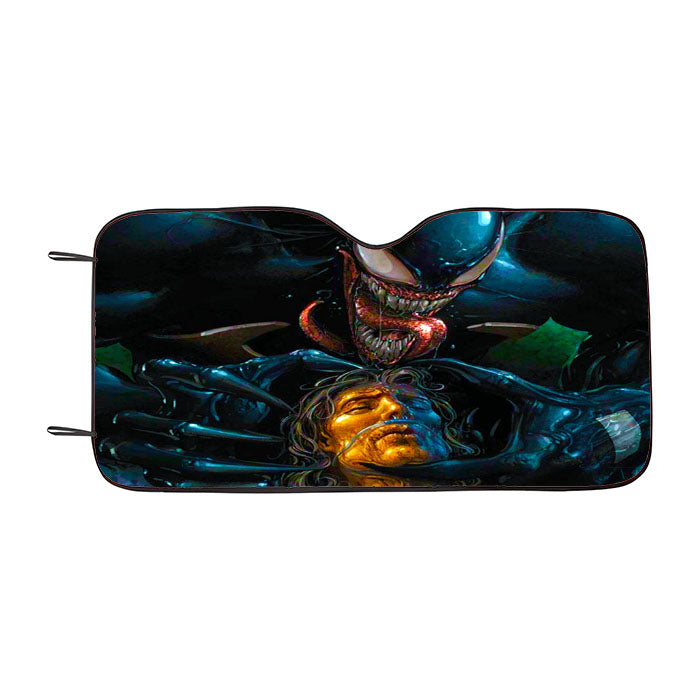 Marvel Venom Eat Car Auto Sun Shade Windshield Cover
