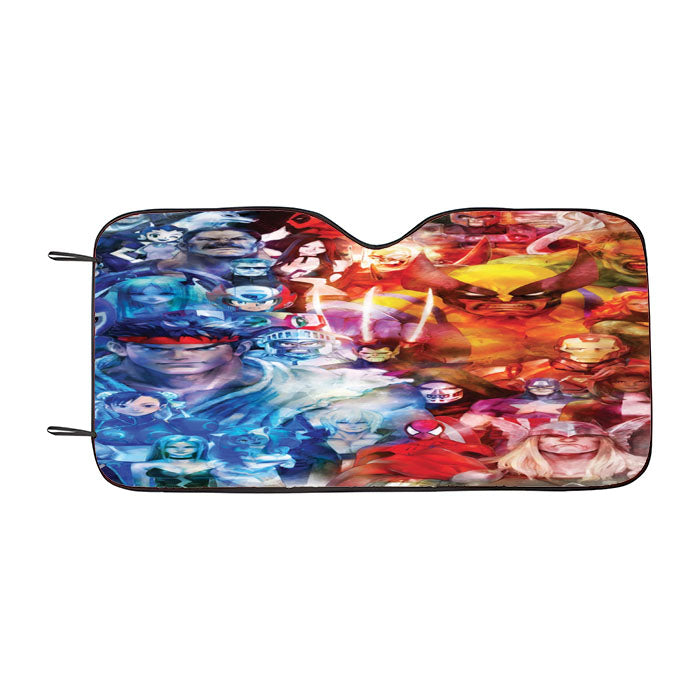 Marvel Vs Capcom Car Auto Sun Shade Windshield Cover