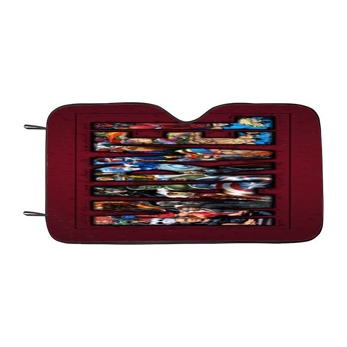 Marvel Wallpaper Car Auto Sun Shade Windshield Cover