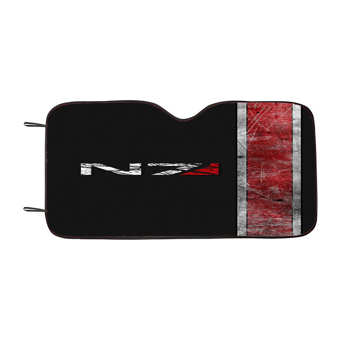 Mass Effect N7 Car Auto Sun Shade Windshield Cover