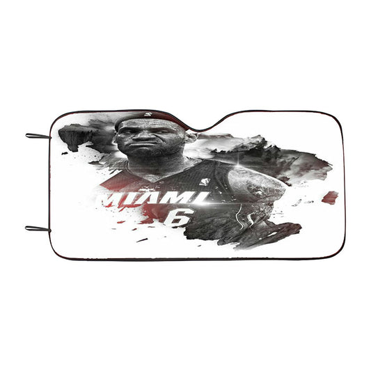 Miami 6 Nike  Car Auto Sun Shade Windshield Cover