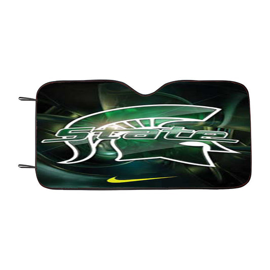 Michigan State Nike  Car Auto Sun Shade Windshield Cover
