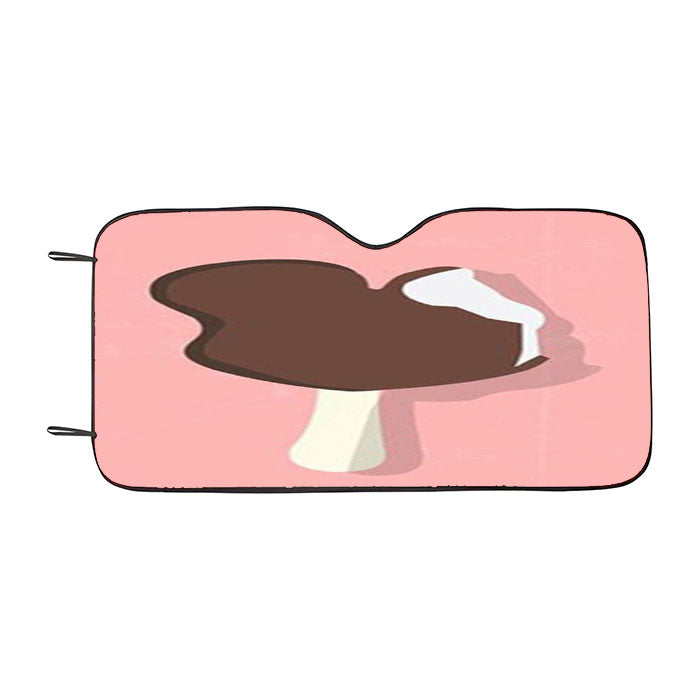 Mickey Bar Pink Car Auto Sun Shade Windshield Cover