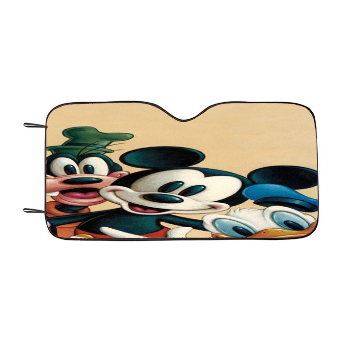 Mickey Donald Goofy Car Auto Sun Shade Windshield Cover