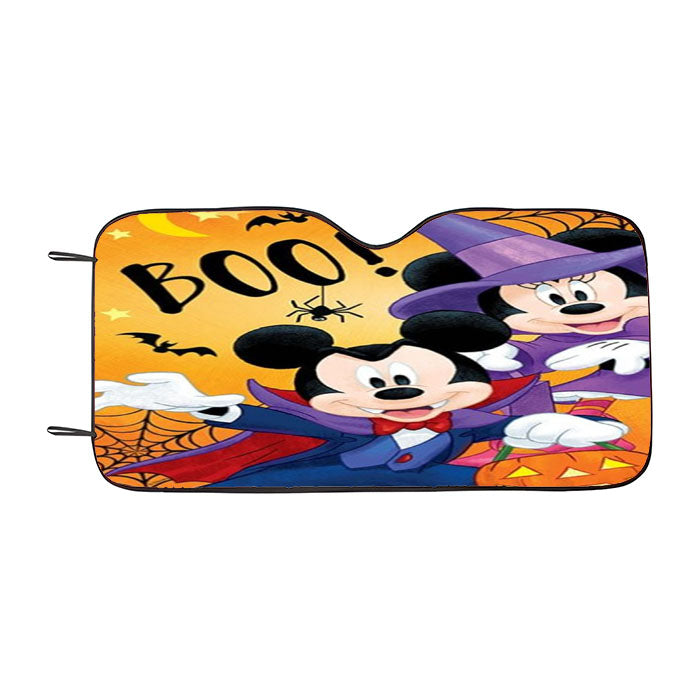 Mickey Minnie Boo Car Auto Sun Shade Windshield Cover