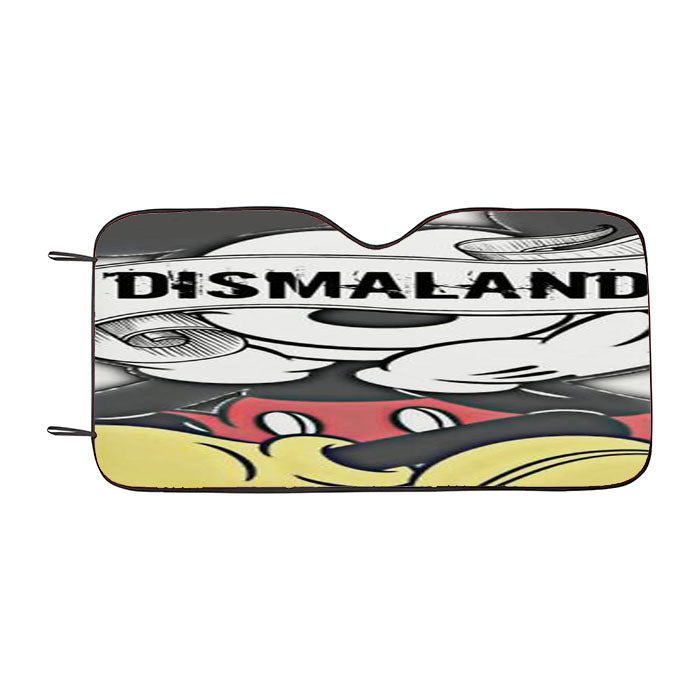 Mickey Mouse Dismaland Car Auto Sun Shade Windshield Cover