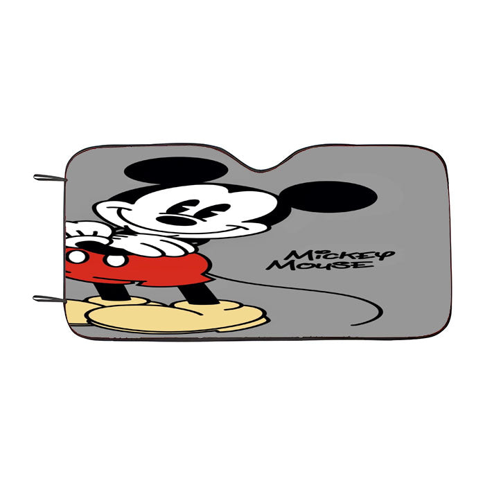 Mickey Mouse Gray Wallpaper Car Auto Sun Shade Windshield Cover