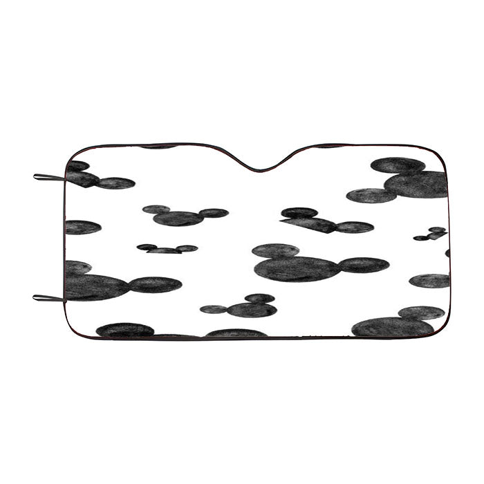 Mickey Mouse Head Patter  Car Auto Sun Shade Windshield Cover