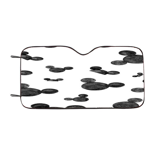 Mickey Mouse Head Patter  Car Auto Sun Shade Windshield Cover