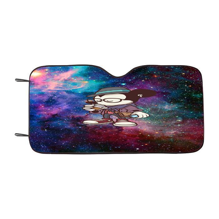 Mickey Mouse Hipster Ga  Car Auto Sun Shade Windshield Cover