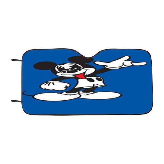 Mickey Mouse Kiss Band Car Auto Sun Shade Windshield Cover