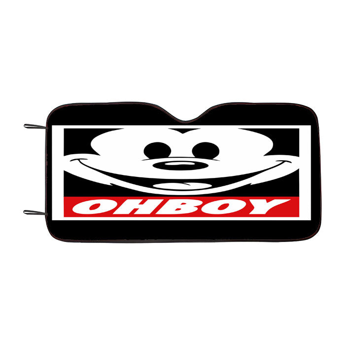 Mickey Mouse Ohboy Car Auto Sun Shade Windshield Cover