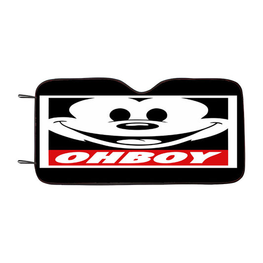Mickey Mouse Ohboy Car Auto Sun Shade Windshield Cover