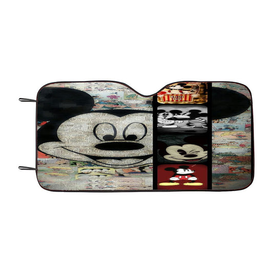 Mickey Mouse Paper Car Auto Sun Shade Windshield Cover