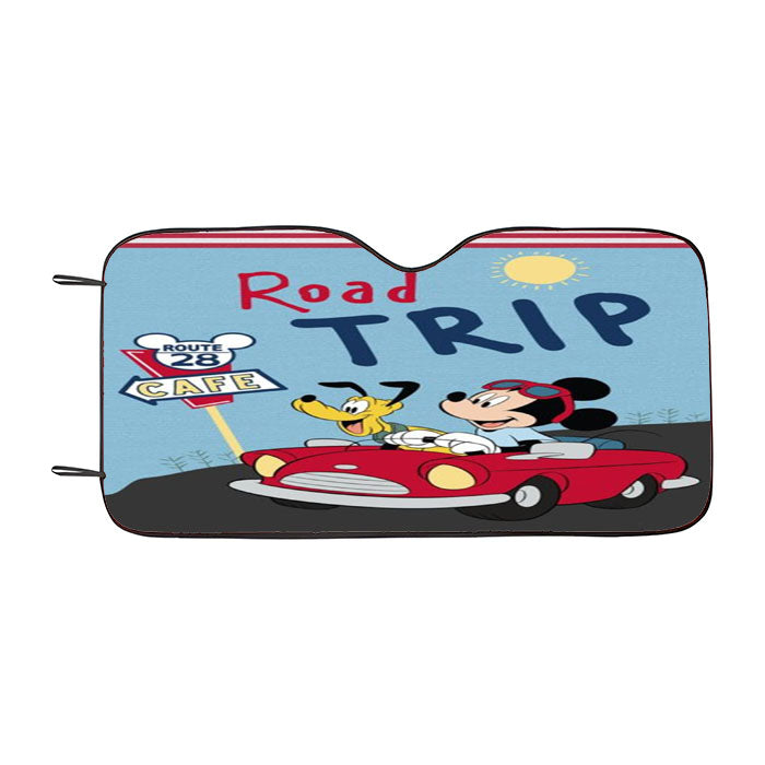 Mickey Road Trip Car Auto Sun Shade Windshield Cover