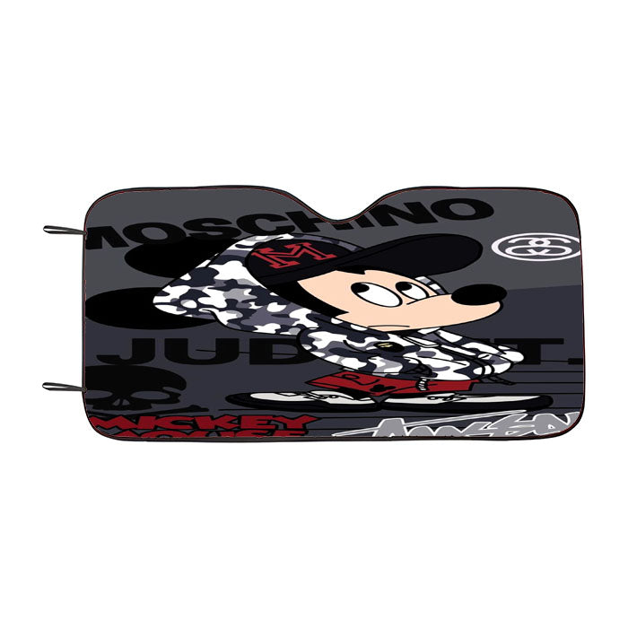 Mickeye Mouse Moschino Car Auto Sun Shade Windshield Cover