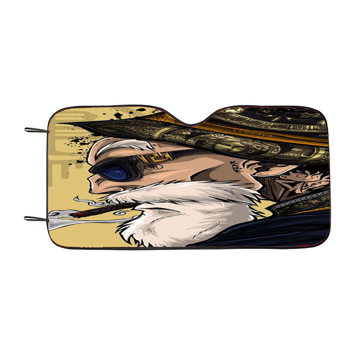 Muten Roshi Hype Style Car Auto Sun Shade Windshield Cover