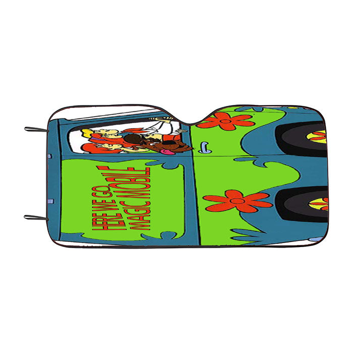 Mystery Machine Van Scooby Doo Car Auto Sun Shade Windshield Cover