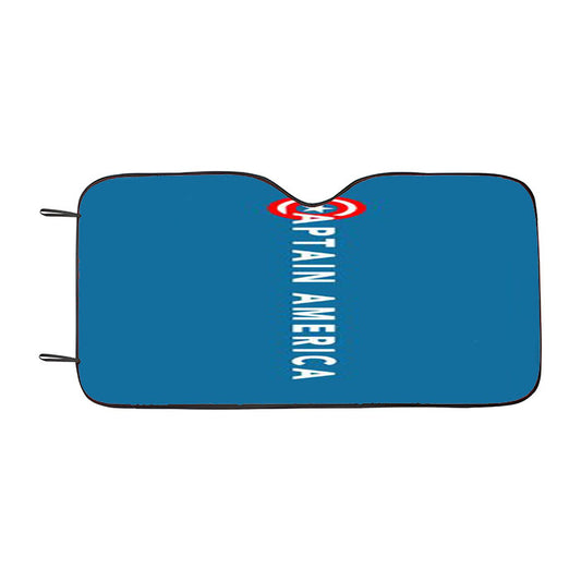 Name Captain America Car Auto Sun Shade Windshield Cover