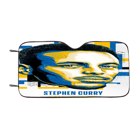 Nba All Star Stephen Curry Car Auto Sun Shade Windshield Cover