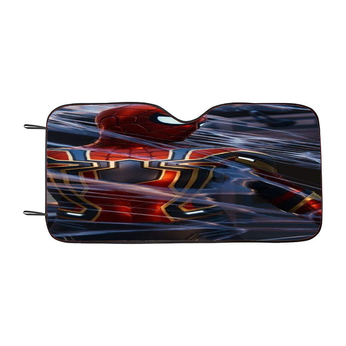 Nets Spiderman Car Auto Sun Shade Windshield Cover