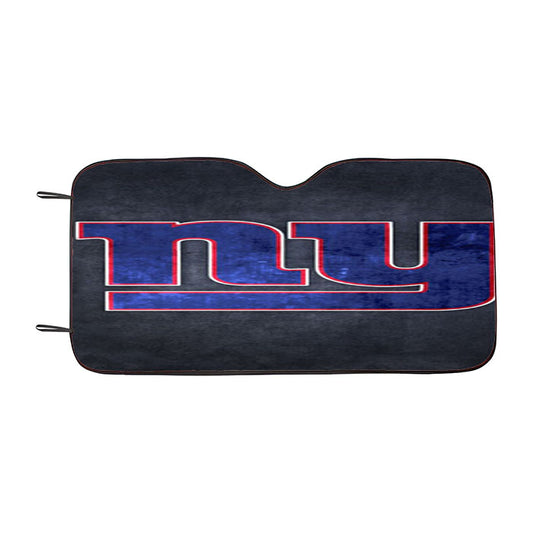 New York Giants Art Car Auto Sun Shade Windshield Cover