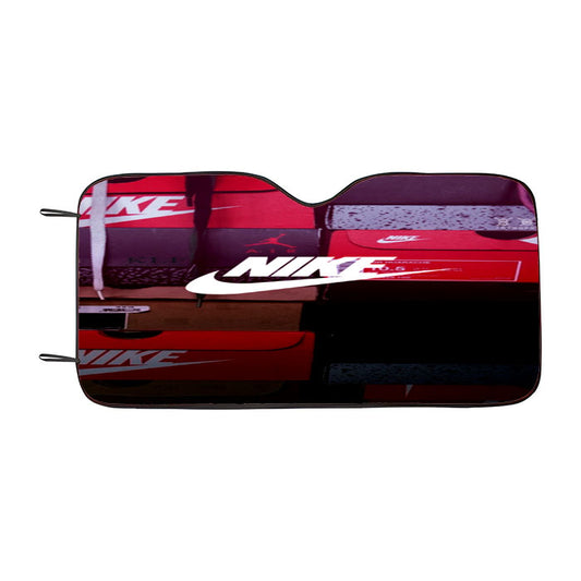 Nike Colorfull Car Auto Sun Shade Windshield Cover