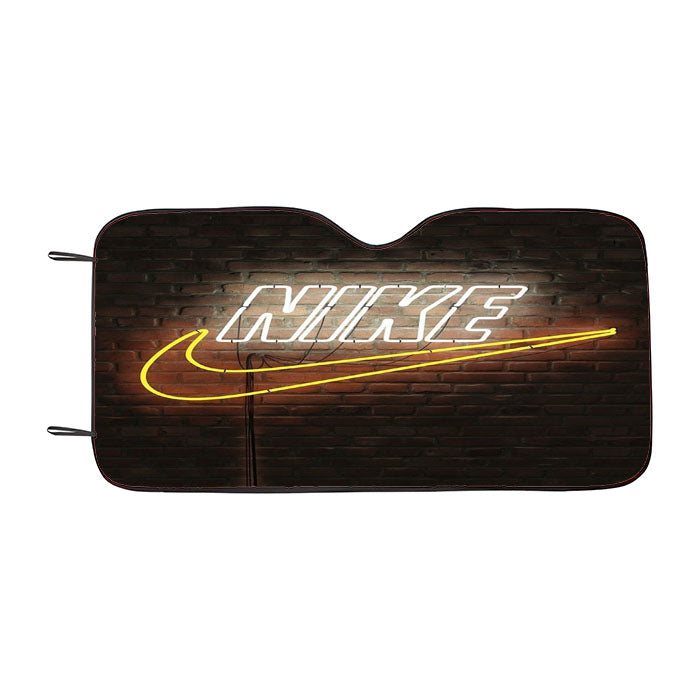 Nike D Art Nike D Art Neon Car Auto Sun Shade Windshield Cover