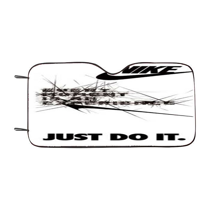 Nike Every Moment Is Reversed Car Auto Sun Shade Windshield Cover