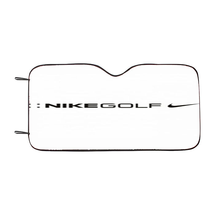 Nike Golf White Car Auto Sun Shade Windshield Cover