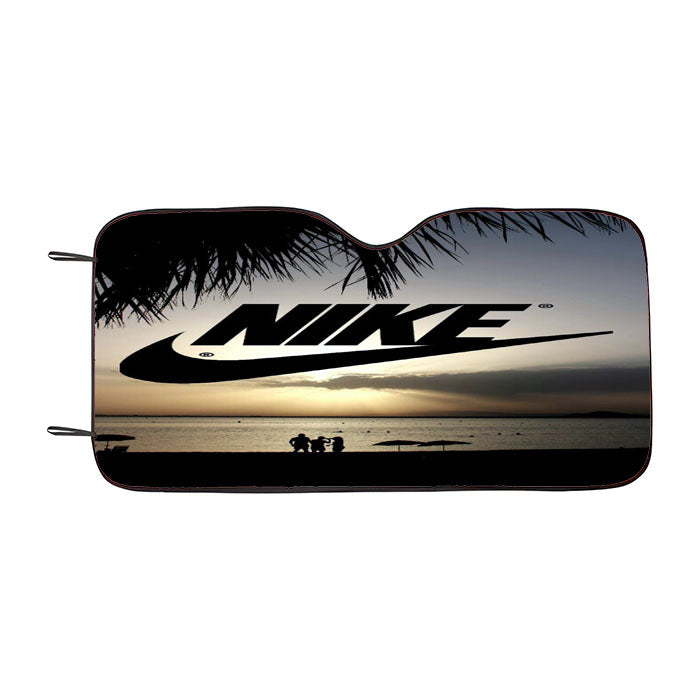 Nike Island Art Sunset Car Auto Sun Shade Windshield Cover