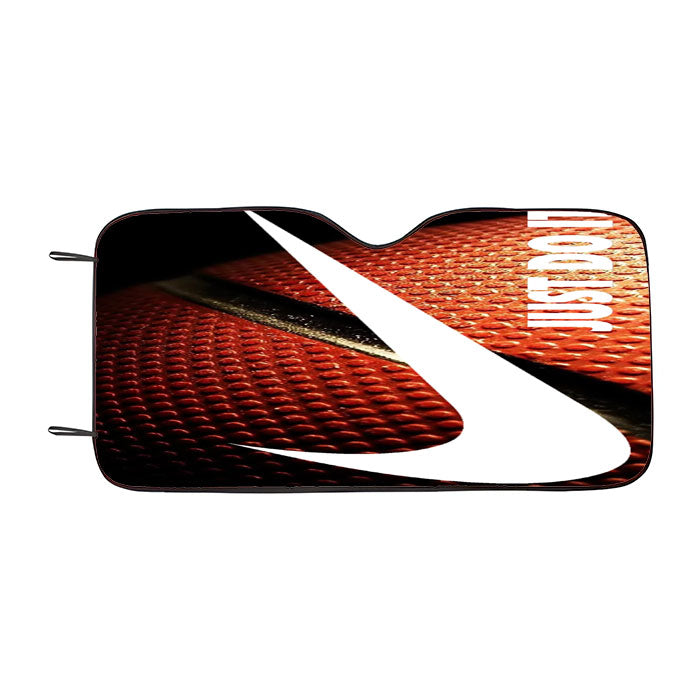 Nike Just Do It Glitter Basket Ball Car Auto Sun Shade Windshield Cover