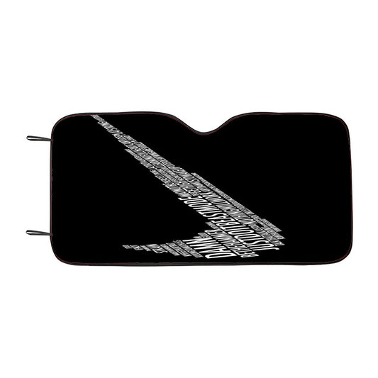 Nike Logo Car Auto Sun Shade Windshield Cover