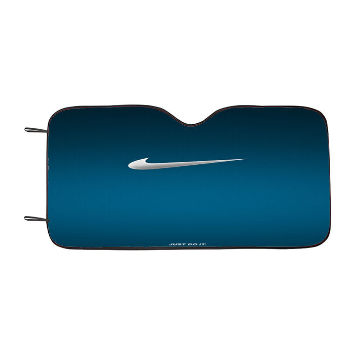 Nike Metal Logo Car Auto Sun Shade Windshield Cover