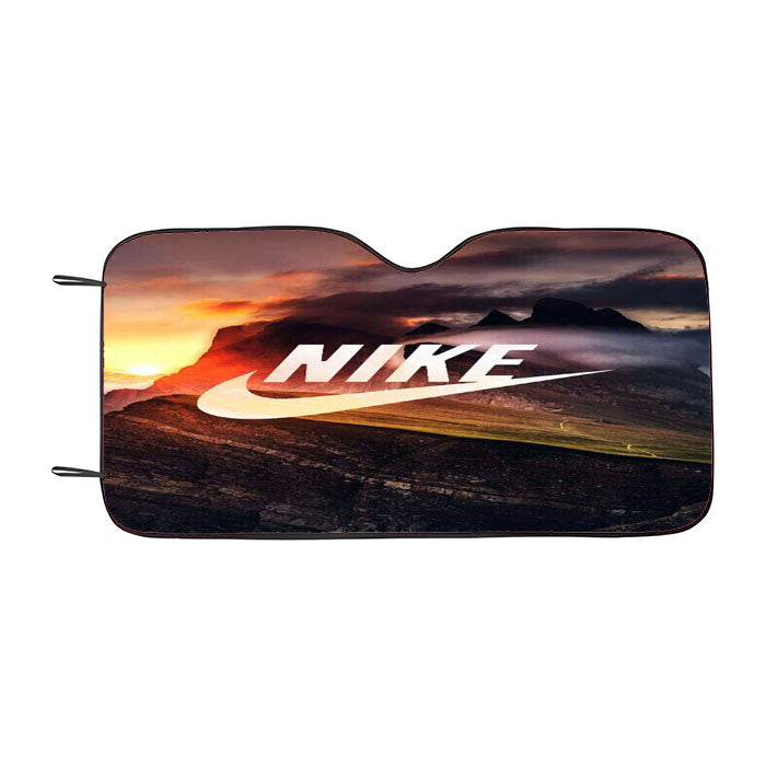 Nike Mural Mountain Car Auto Sun Shade Windshield Cover