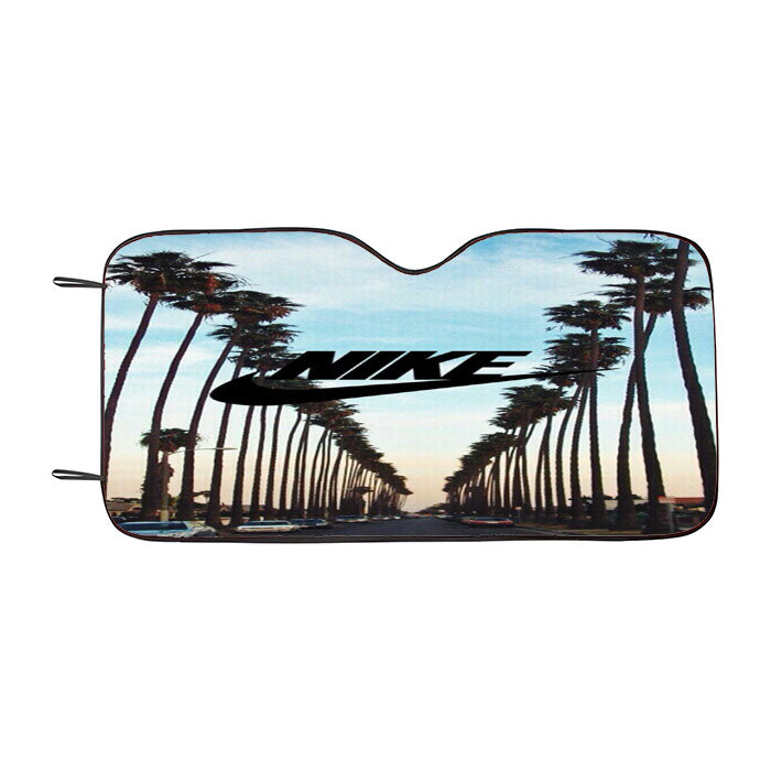 Nike Palm Car Auto Sun Shade Windshield Cover