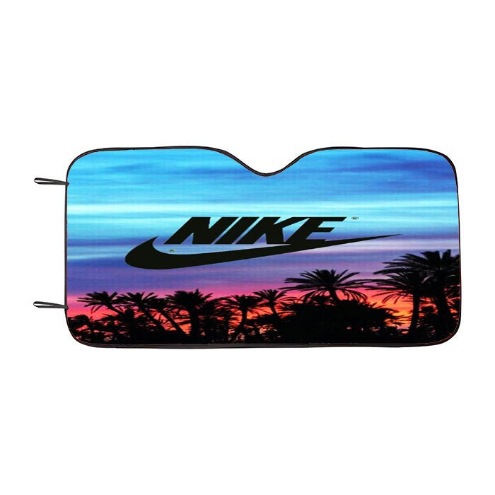 Nike Palm After Car Auto Sun Shade Windshield Cover