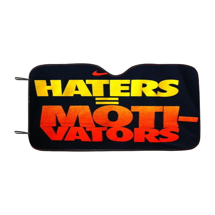 Nike Quotes Car Auto Sun Shade Windshield Cover