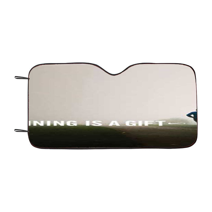 Nike Running Is A Gift Car Auto Sun Shade Windshield Cover