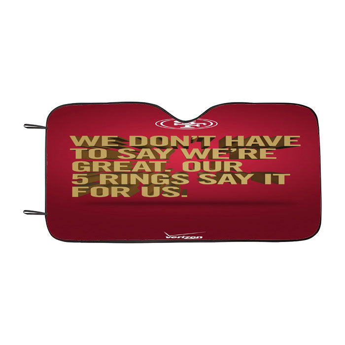 Nike Sf Car Auto Sun Shade Windshield Cover
