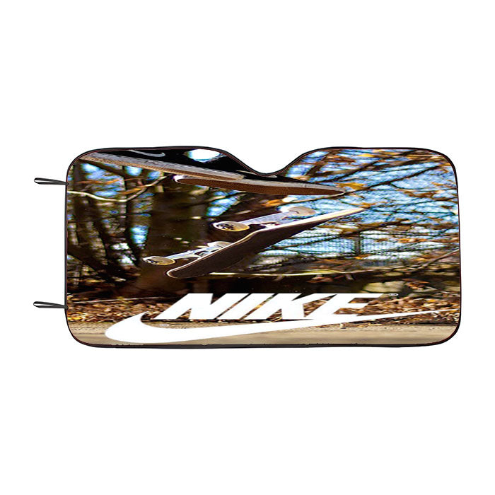 Nike Skateboards Car Auto Sun Shade Windshield Cover