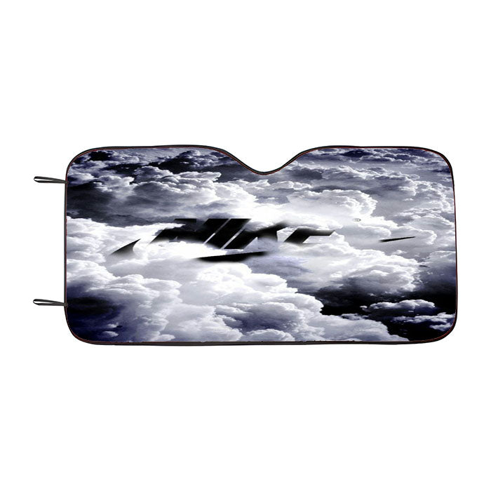 Nike Sky Art Car Auto Sun Shade Windshield Cover