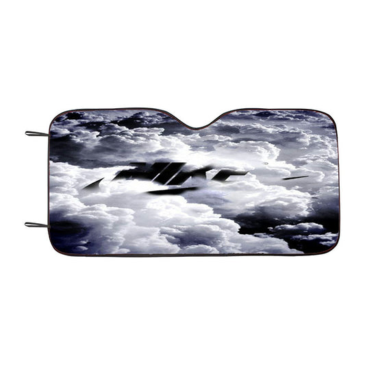 Nike Sky Art Car Auto Sun Shade Windshield Cover