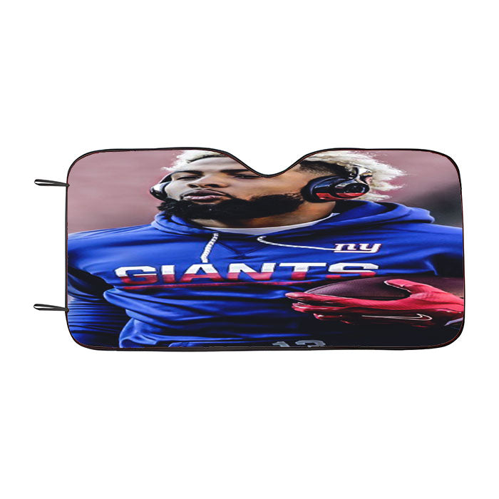 Ny Giants Odell Beckham Jr Car Auto Sun Shade Windshield Cover