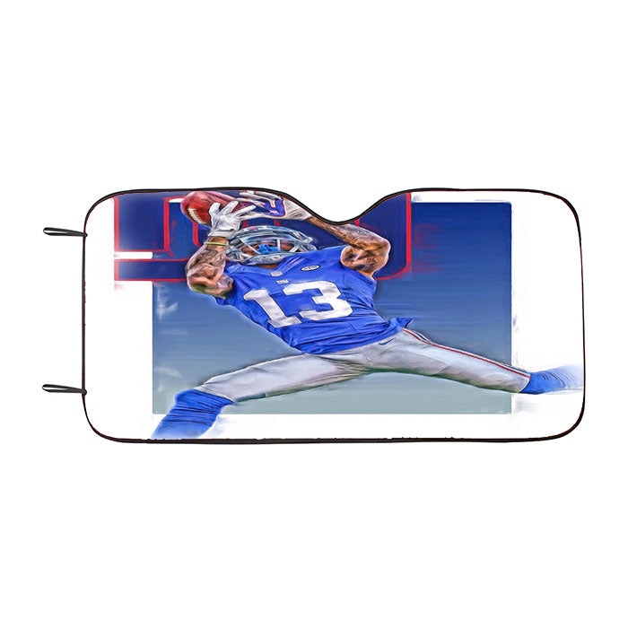 Ny Giants Odell Beckham Wallpapers Car Auto Sun Shade Windshield Cover