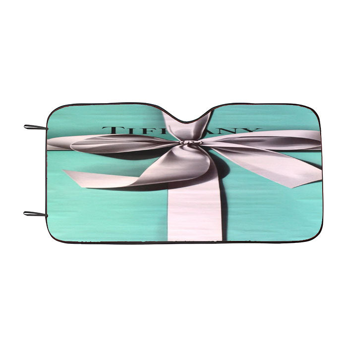 Original Tiffany And Co Box Car Auto Sun Shade Windshield Cover